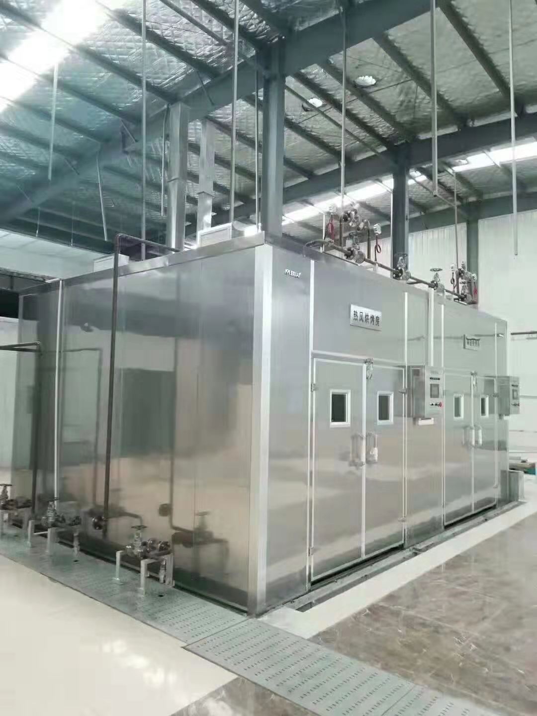 益陽瑪山產(chǎn)業(yè)機(jī)械有限公司，湖南益陽螺旋風(fēng)管廠家，熱風(fēng)食品烤房
